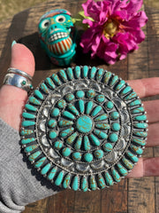 Large Kingman Turquoise Pin/Pendant
