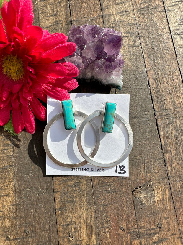 Kingman Bar Hoop Earring #13