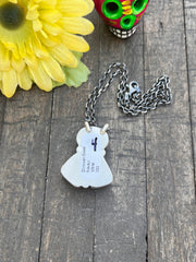 3 stone White Buffalo Necklaces #1-5