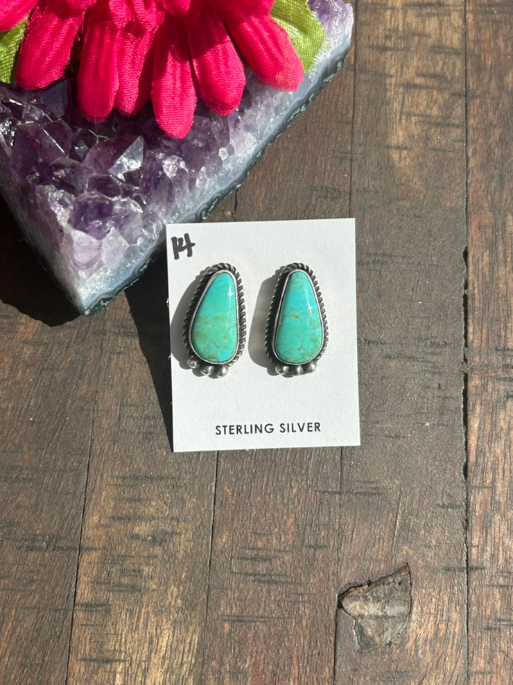 Kingman Stud Muffin Earrings #14