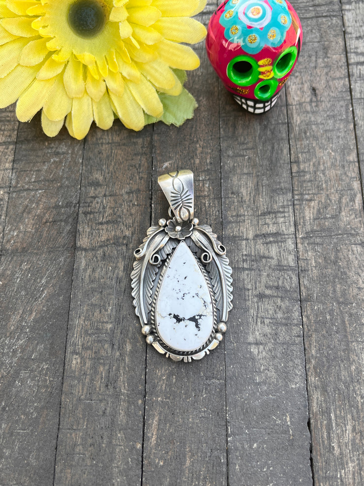 White Buffalo Pendant #1-2