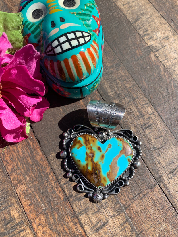 Kingman Heart Pendant #1