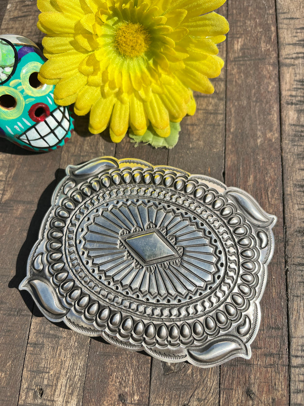 Sterling Silver Belt Buckle