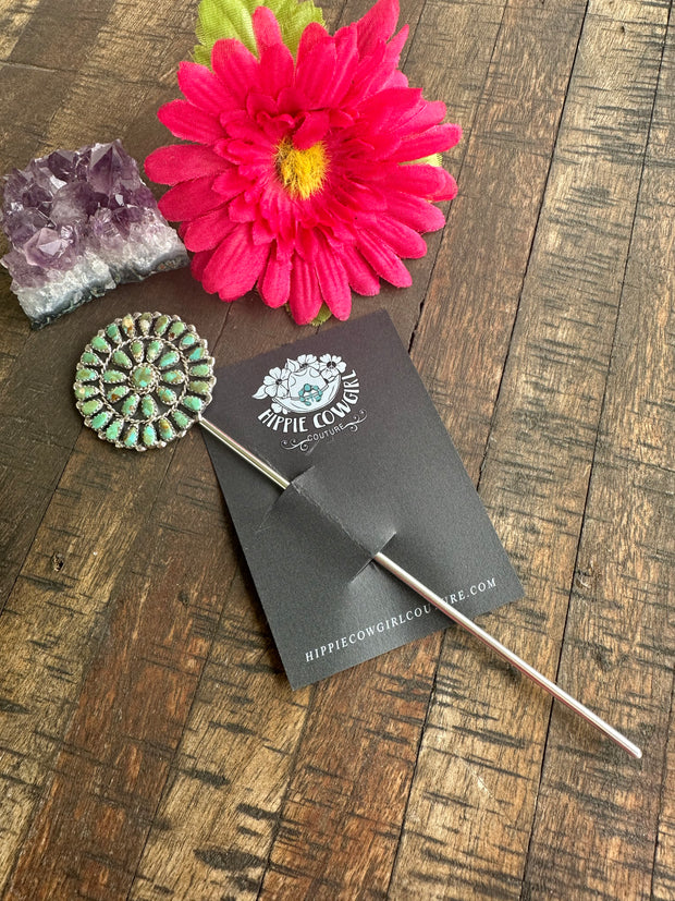 Kingman Cluster Hair Pin