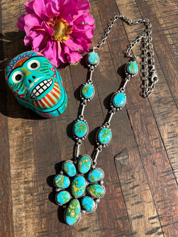 Sonoran Gold Turquoise Necklace