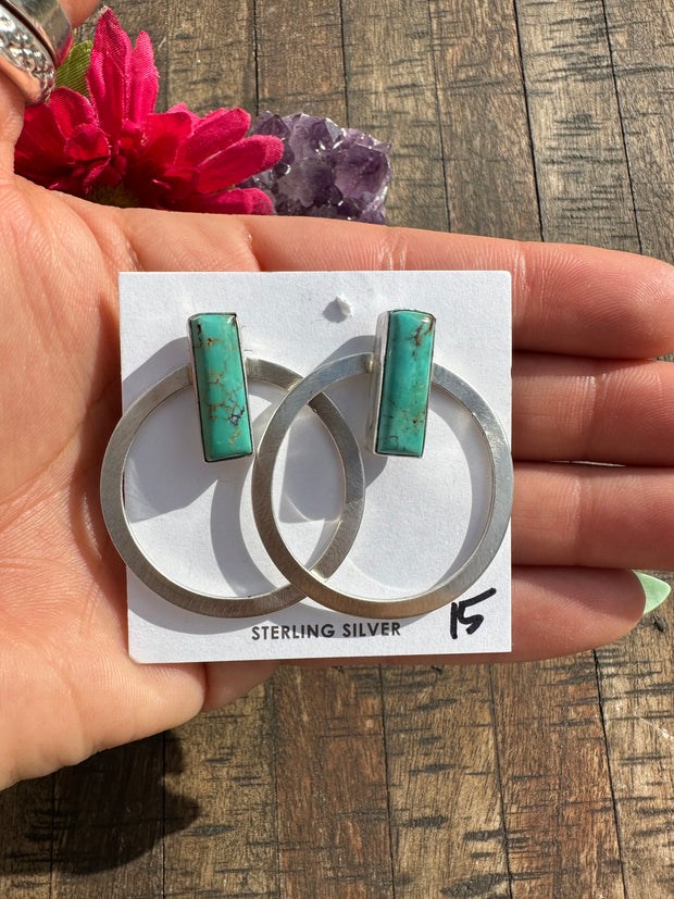 Kingman Bar Hoop Earring #15