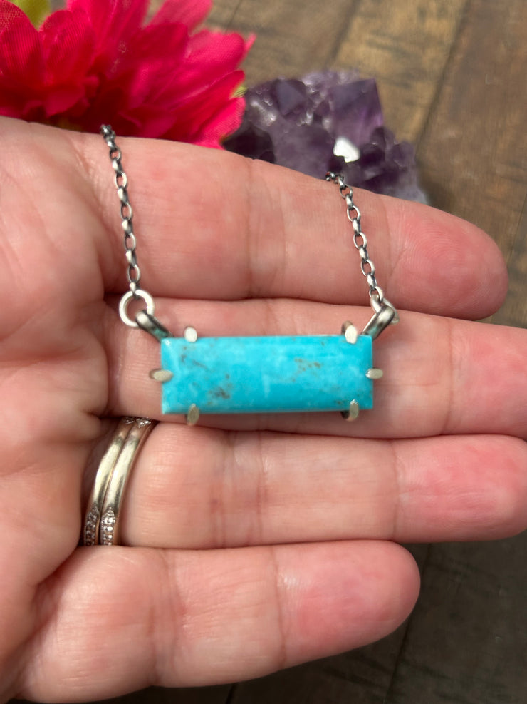 Waterproof Kingman Bar Necklace #20