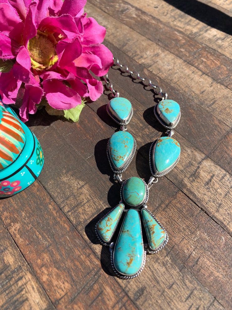 Kingman Turquoise Lariat