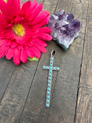 Turquoise Cross Pendant