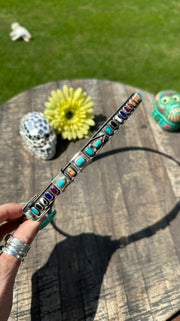 Rainbow Sterling Hat Band