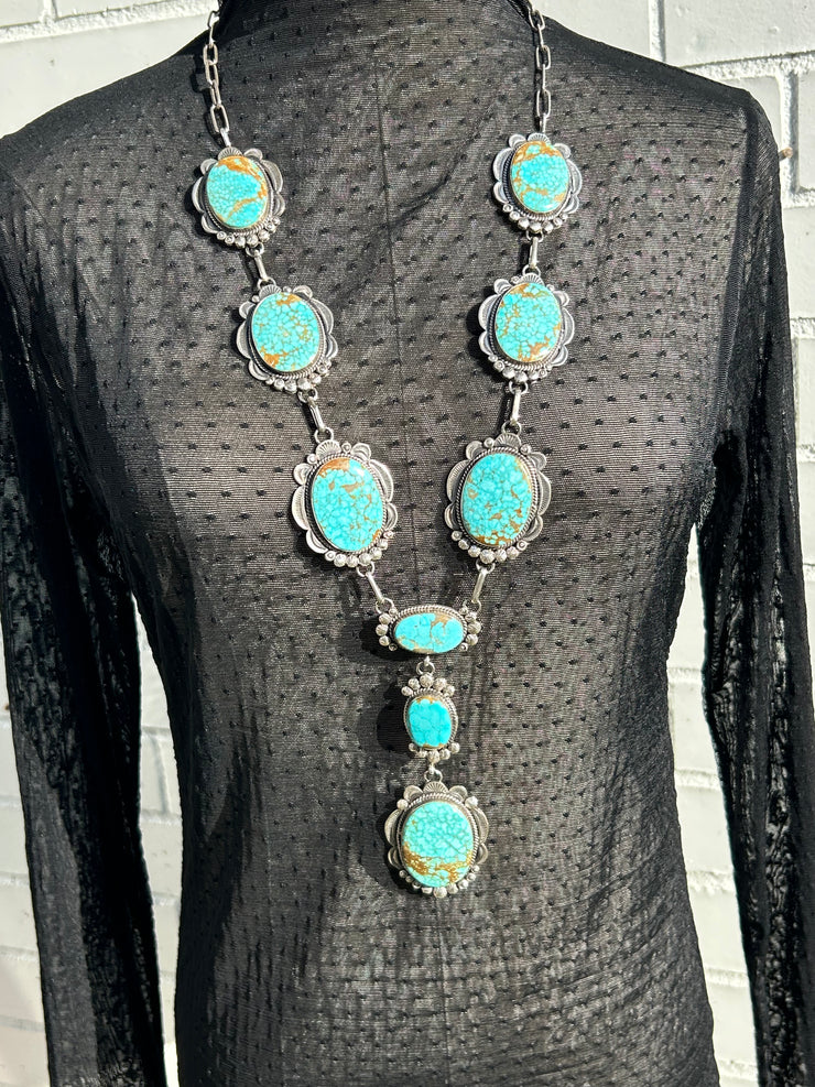 #8 Turquoise Lariat Set