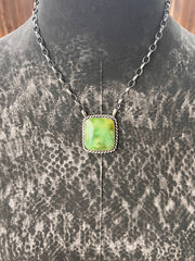 Kingman Square Necklace