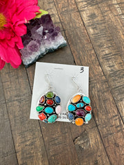 Multi Color Earrings #3