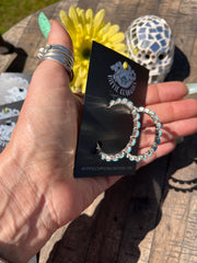 1 1/2" Needlepoint Earrings