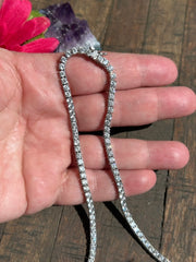 15" 4mm "Barn Diamonds" Necklace- PRE ORDER
