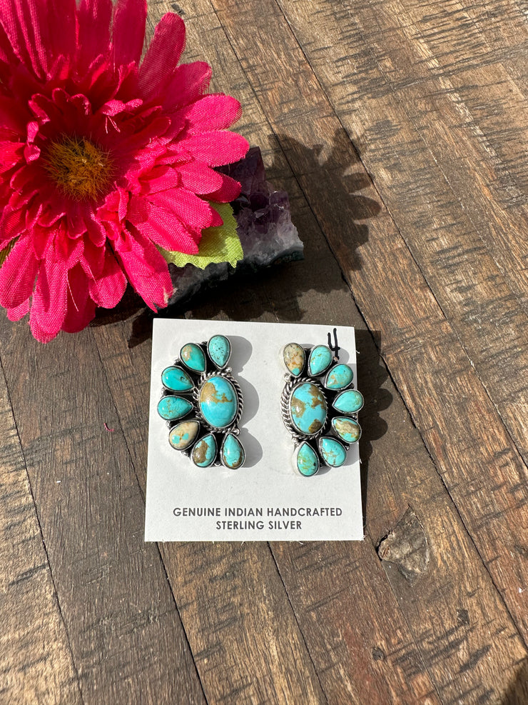 Kingman Half Cluster Earrings #4