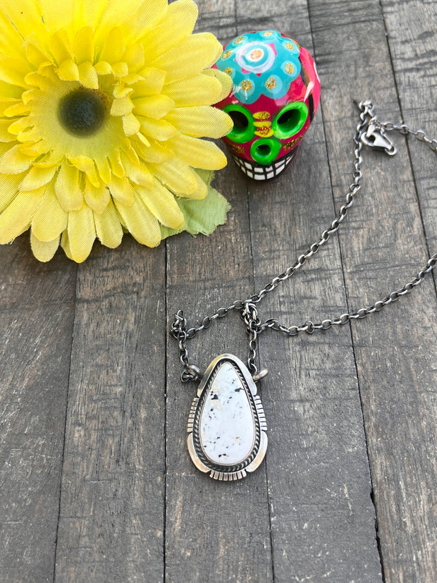 White Buffalo Necklace #1-2