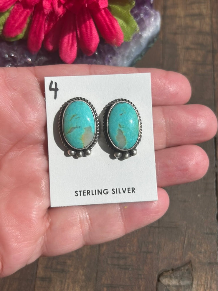 Kingman Stud Muffin Earrings #4