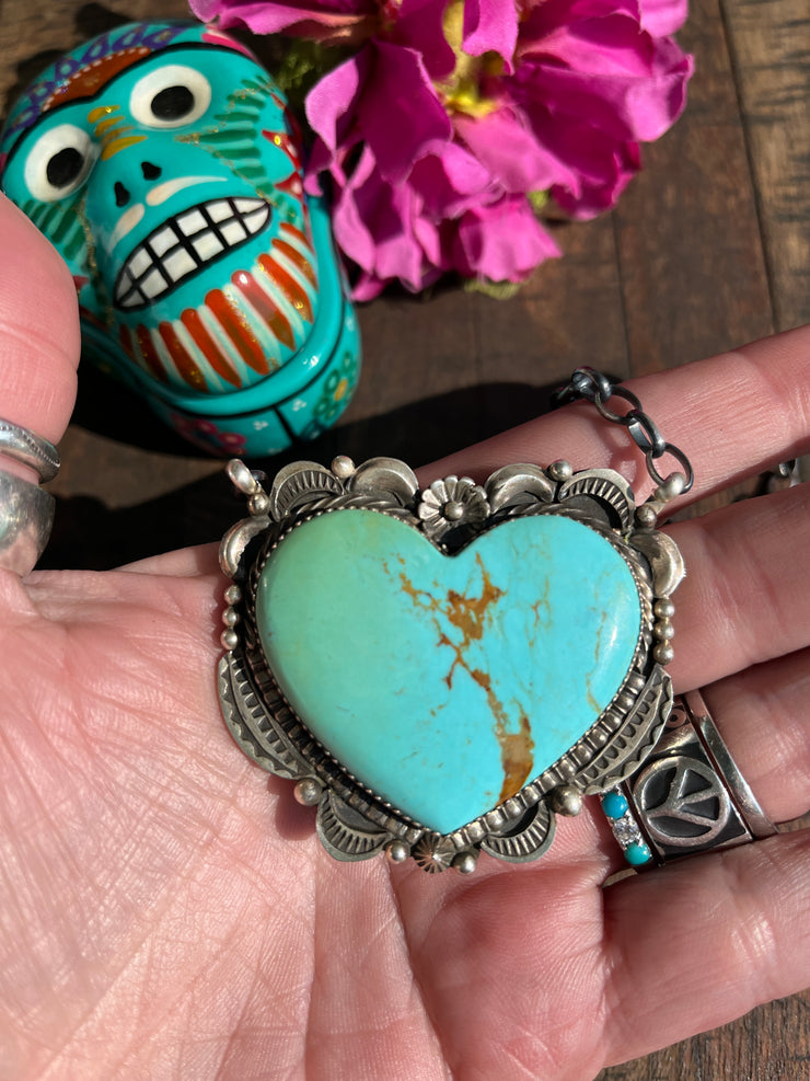 Kingman Heart Necklace #5