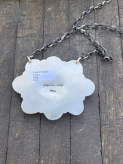 White Buffalo Cluster Necklace