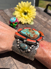 Royston and Coral Cuff