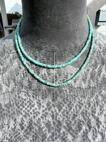 Kingman Heishi Necklace