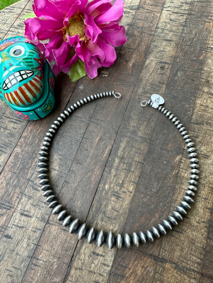 Navajo Pearl Collar Necklace