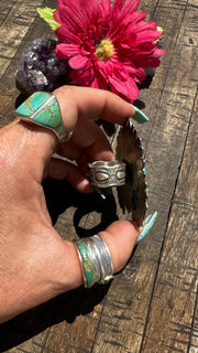 Adjustable Sonoran Gold Warrior Ring