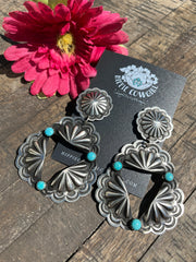 Kingman Concho Earrings