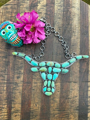 Kingman Longhorn Necklace