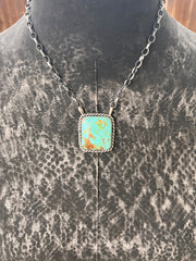 Kingman Square Necklace