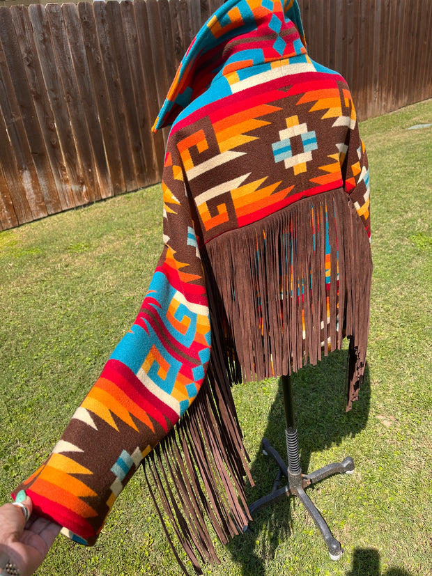 Rio Rancho Archer with Fringe Jacket