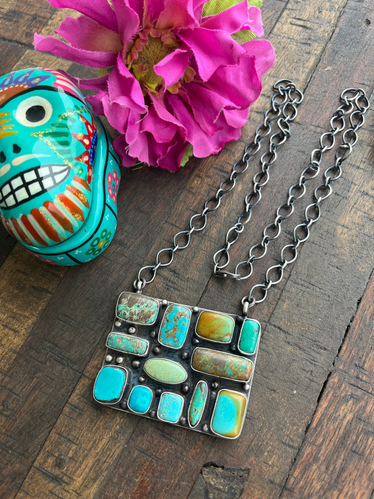 Freeform Kingman Necklace #2