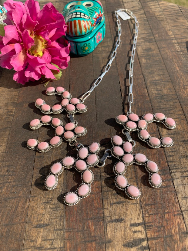"Cotton Candy" Naja Necklace