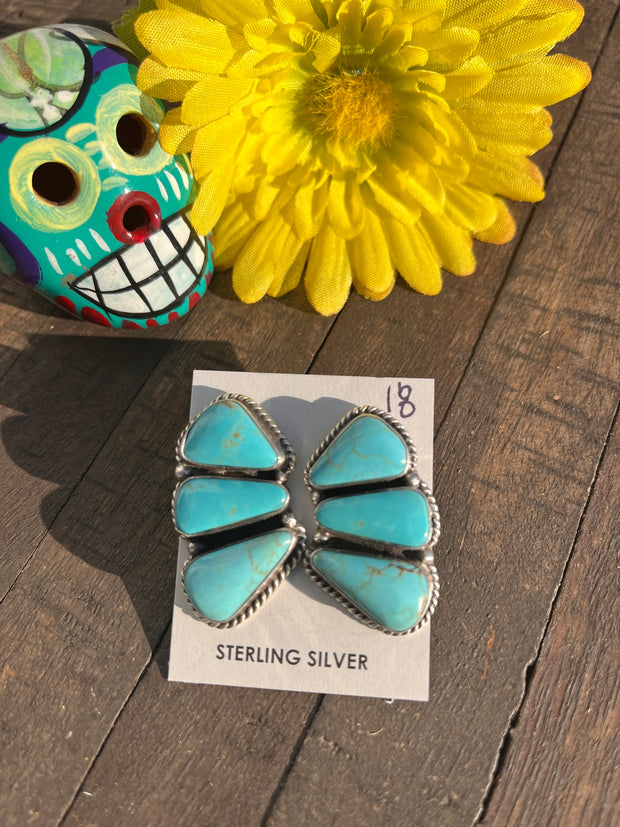 Kingman 3 Stone Earrings #18