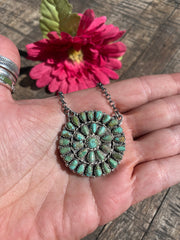 Kingman Cluster Necklace