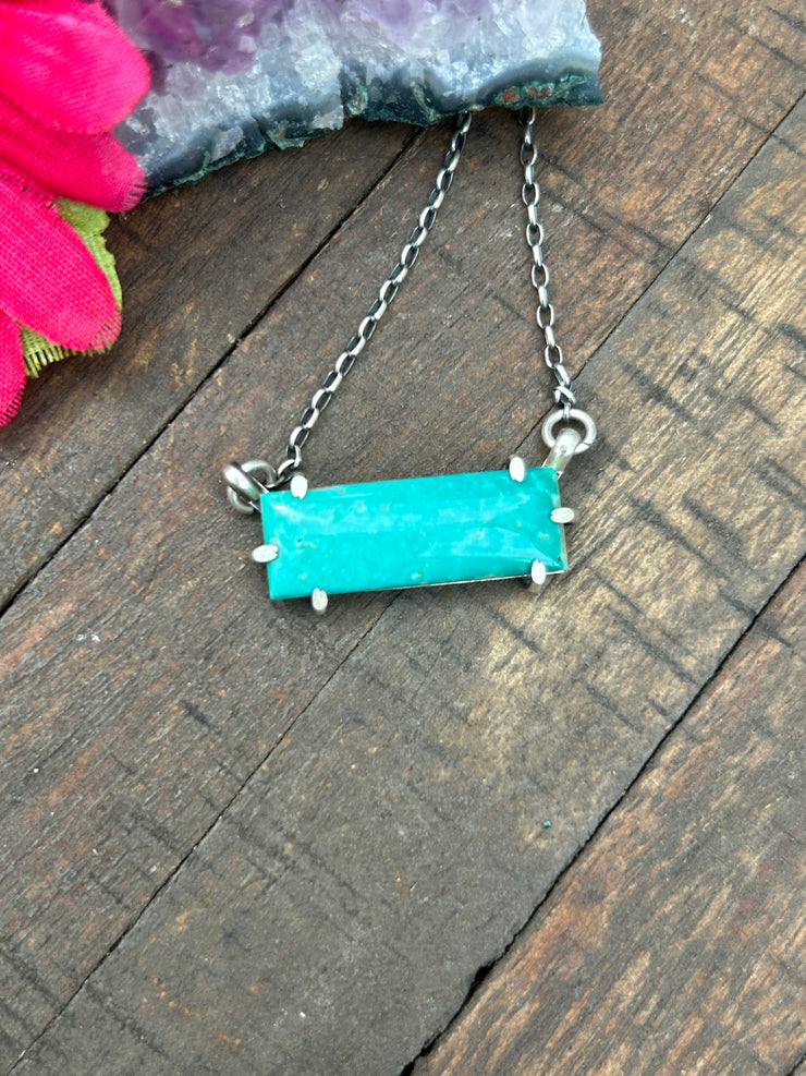 Waterproof Kingman Bar Necklace #36