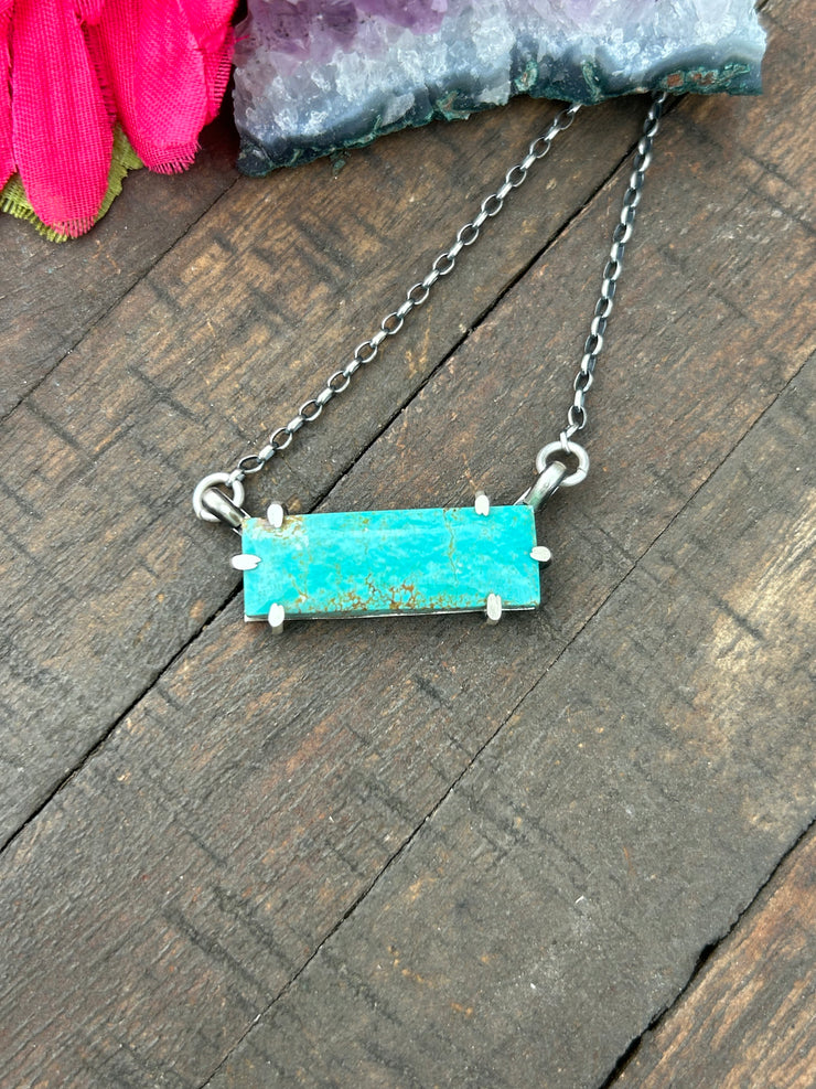 Waterproof Kingman Bar Necklace #25