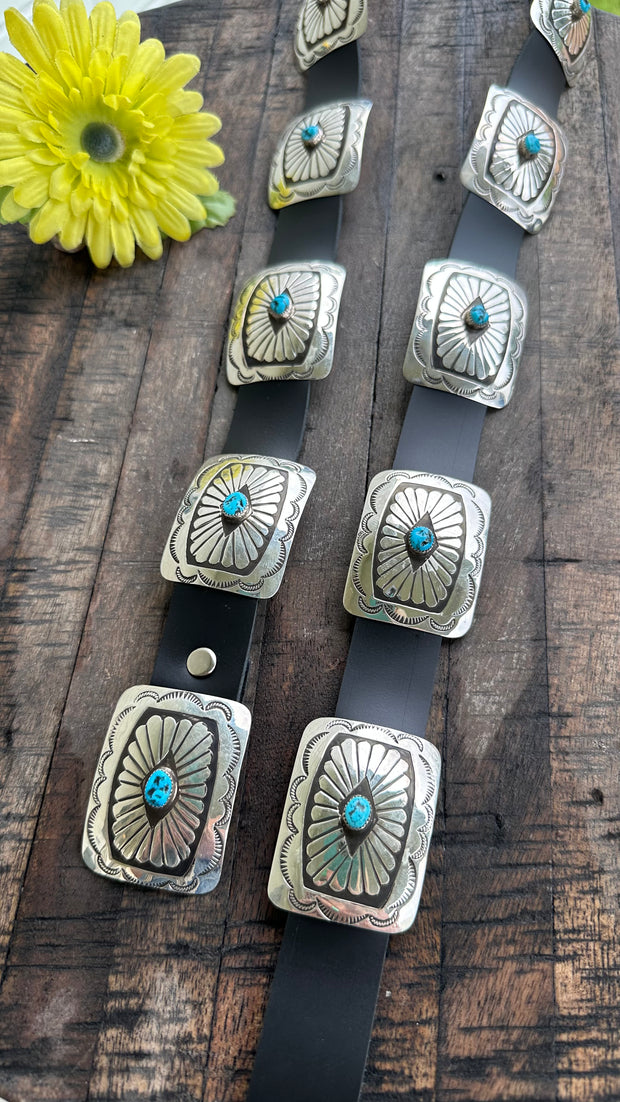 Rectangle Concho Belt