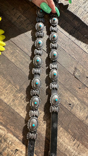 Vintage Concho Belt/ Hat Band