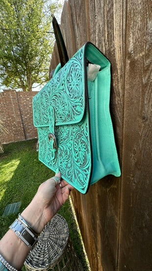 Turquoise Briefcase – Hippie Cowgirl Couture