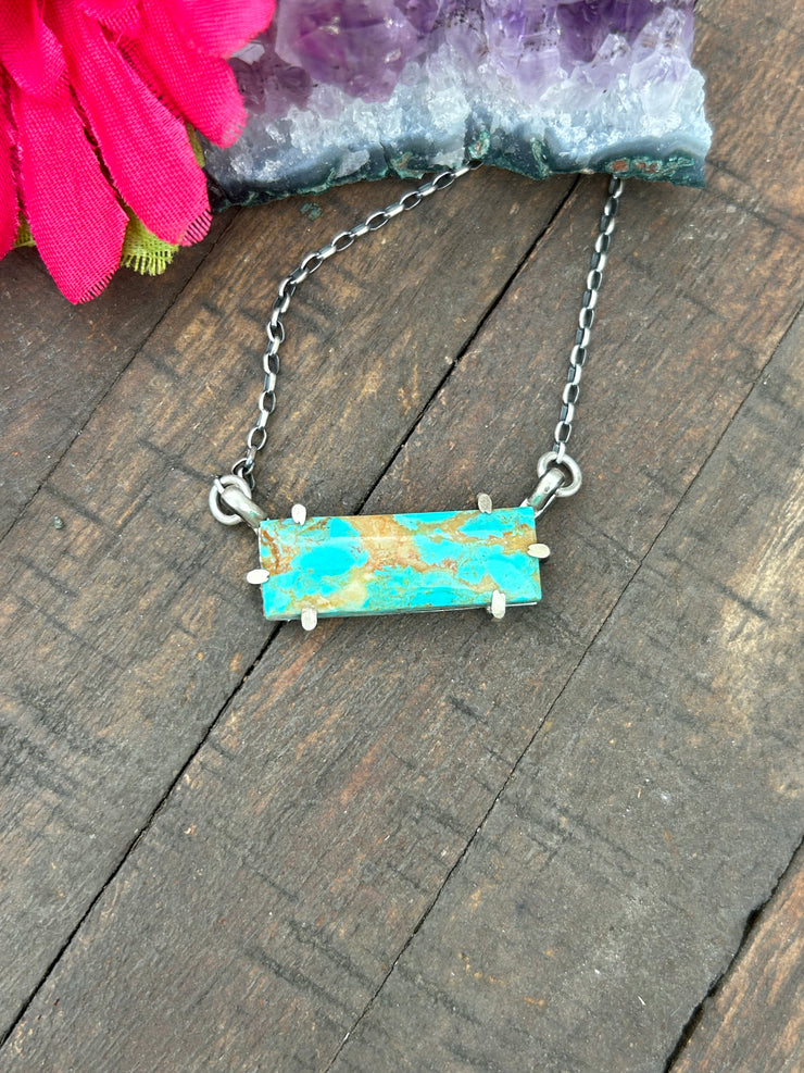 Waterproof Kingman Bar Necklace #11