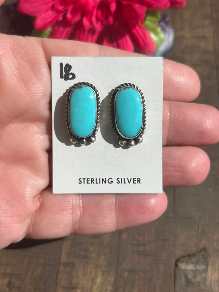 Kingman Stud Muffin Earrings #18