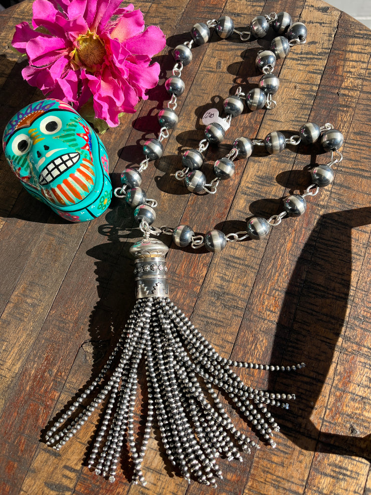 Pearl Tassel Necklace