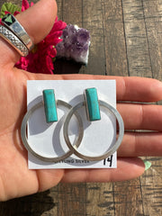 Kingman Bar Hoop Earring #14