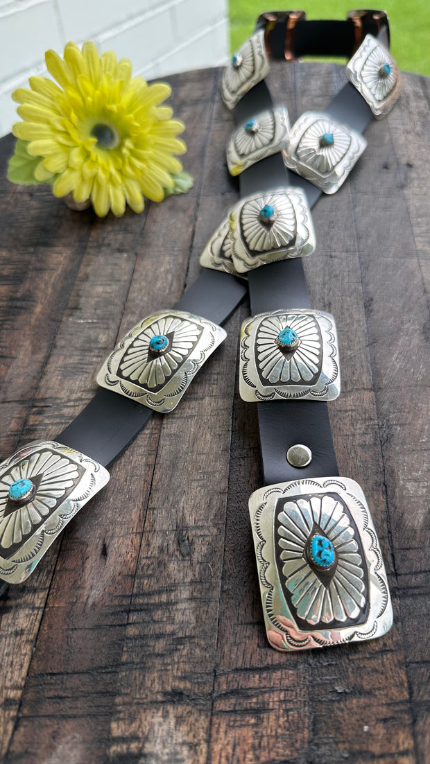 Rectangle Concho Belt