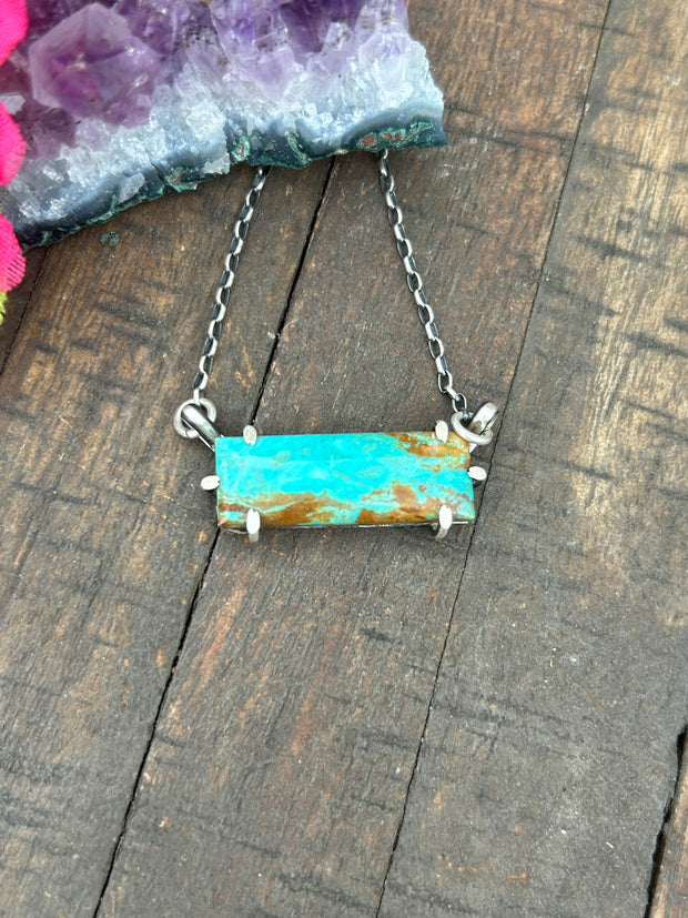 Waterproof Kingman Bar Necklace #8