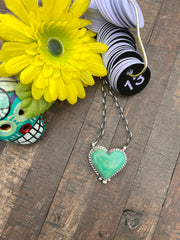 Kingman Heart Necklace 13-25