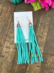 Fancy Tassel Dangle Earrings