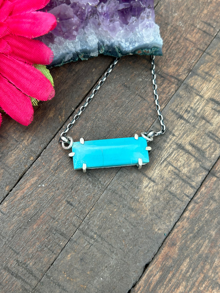 Waterproof Kingman Bar Necklace #31